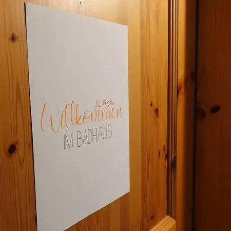 Ubernachten Im Historischen Badhaus Ganze Apartment *
